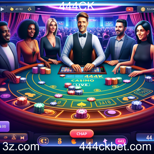 Explorando a Categoria de 'Live Games' no 444CK